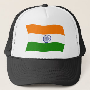 Indien Flaggenhut Truckerkappe