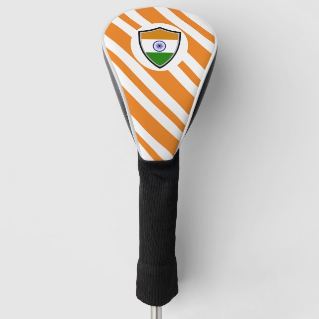 Indien Golf Headcover (Vorderseite)