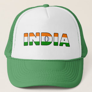 Indien hat truckerkappe