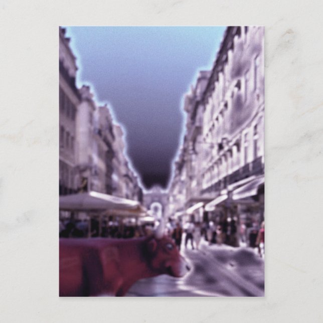 Indien in Lissabon Postkarte (Vorderseite)