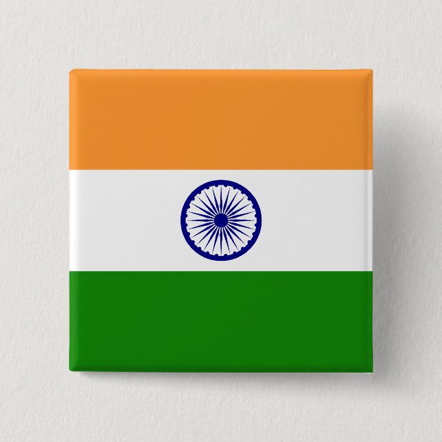 Indien, Indien Button (Vorderseite)