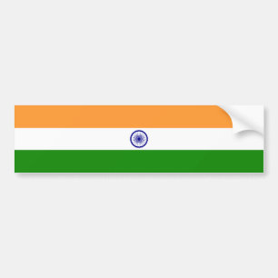 Indien - indische Staatsflagge Autoaufkleber