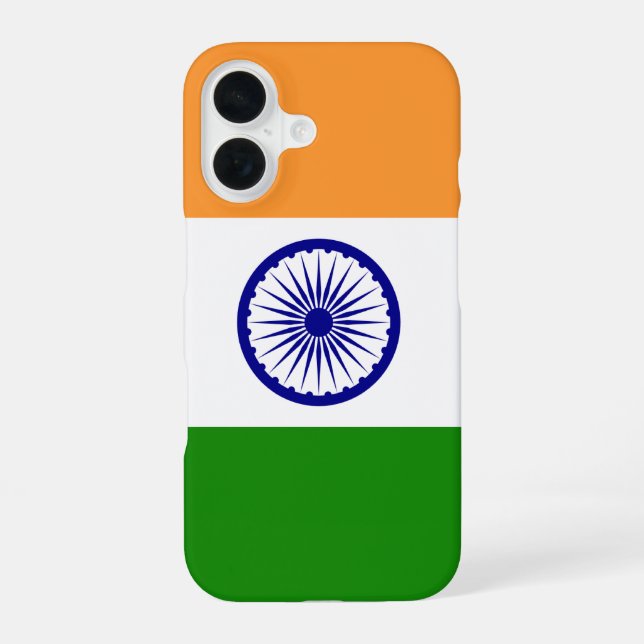 Indien iPhone 16 Hülle (Rückseite)