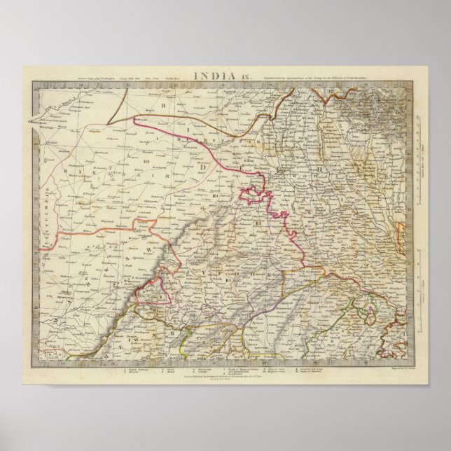 Indien IX Poster (Vorne)