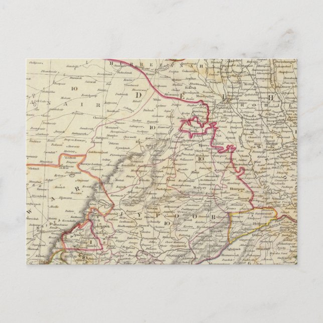 Indien IX Postkarte (Vorderseite)