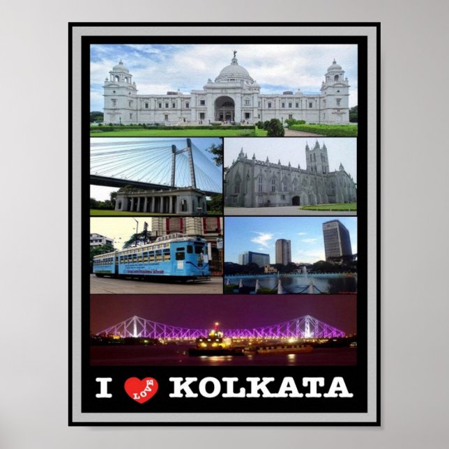 Indien - Kalkutta - Mosaik - Poster (Vorne)