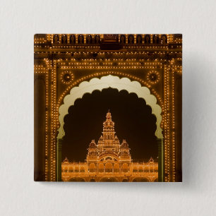 INDIEN, Karnataka, Mysore : Majaraja-Palast (b. 3 Button