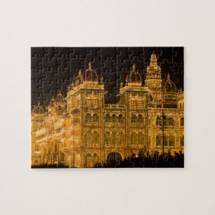 INDIEN, Karnataka, Mysore : Majaraja-Palast (b. Puzzle