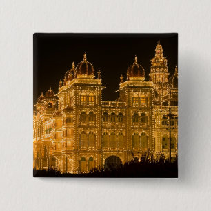 INDIEN, Karnataka, Mysore : Palast des Maharadscha Button