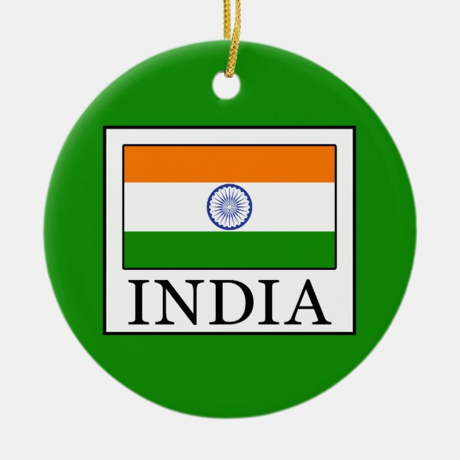 Indien Keramik Ornament (Vorne)