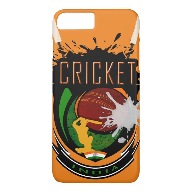 Indien-Kricket iPhone 7 Plusfall Case-Mate iPhone Hülle (Rückseite)