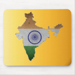 Indien-Landesflagge Mousepad