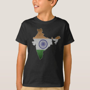 Indien-Landesflagge T-Shirt