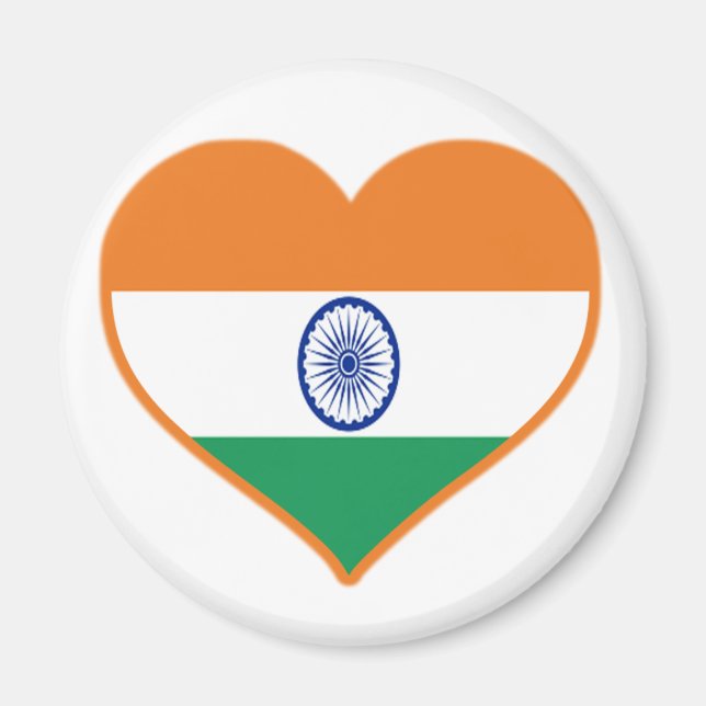 Indien-Liebe Magnet (Vorne)