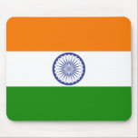 Indien Mousepad<br><div class="desc">Indische Flagge</div>
