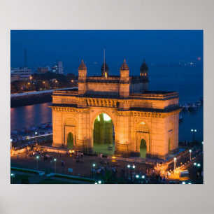 INDIEN, Mumbai (Bombay): Gateway of India / Poster