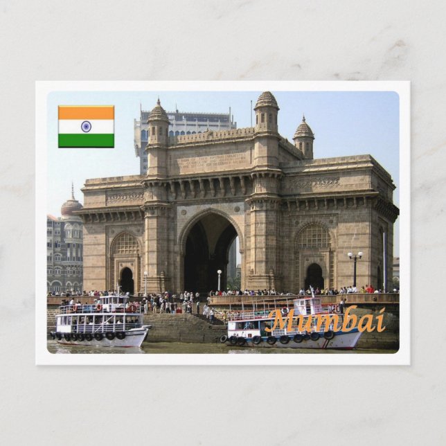 Indien - Mumbai - Postkarte (Vorderseite)