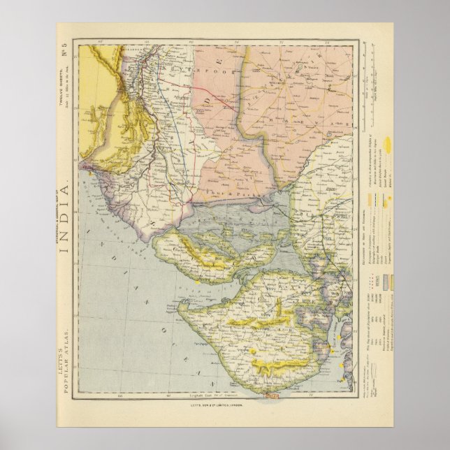 Indien, Pakistan Poster (Vorne)