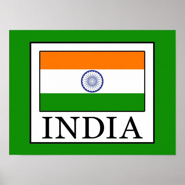 Indien Poster (Vorne)