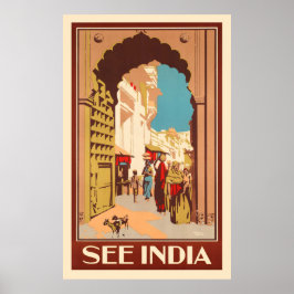 Indien Poster