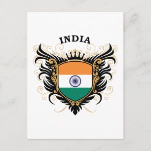 Indien Postkarte