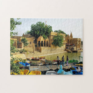 Indien Rajastan Radisar Tempel Puzzle