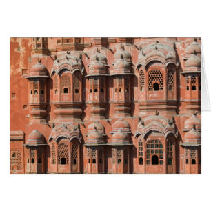 INDIEN, Rajasthan, Jaipur: Hawa Mahal (Palast der