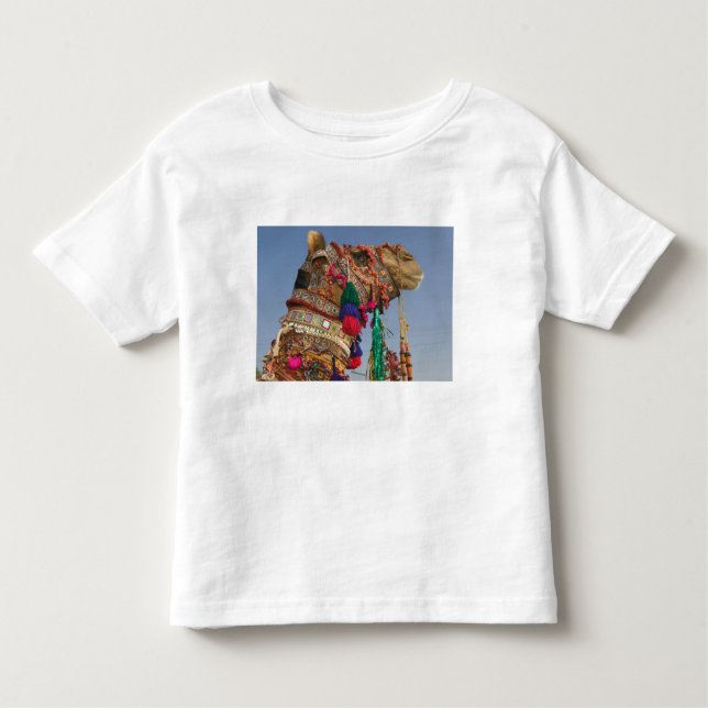 INDIEN, Rajasthan, Pushkar: PUSHKAR CAMEL FAIR, Kleinkind T-shirt (Vorderseite)
