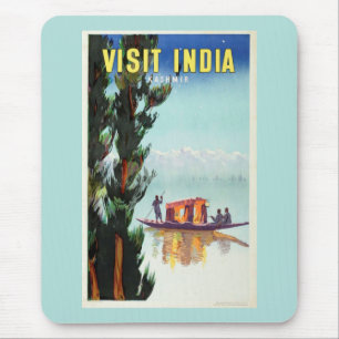 Indien Reiseplakat-Mauspad Mousepad