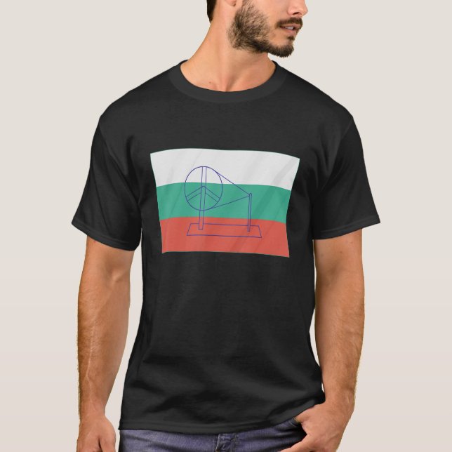 Indien schlägt eine Flagge der Unabhängigkeit vor T-Shirt (Vorderseite)