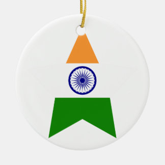 Indien-Stern Keramikornament