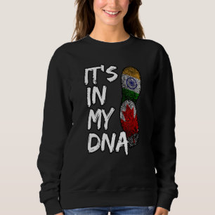 Indien Stolz Flaggentag Hindi Sikh Kanada Kanadisc Sweatshirt