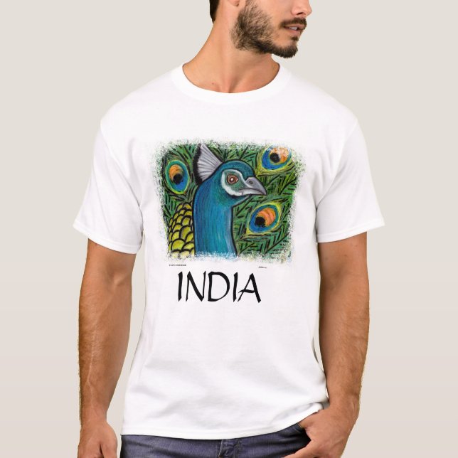 "Indien" T - Shirt (Vorderseite)