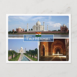 Indien - Taj Mahal - Postkarte