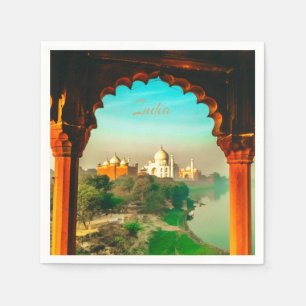Indien Taj Mahal Serviette