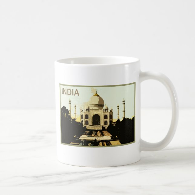 Indien Taj Mahal Tasse (Rechts)
