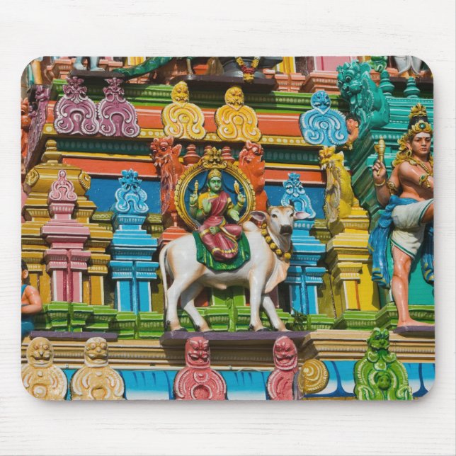 INDIEN, Tamil Nadu, Chennai: Kapaleeshwarar Mousepad (Vorne)