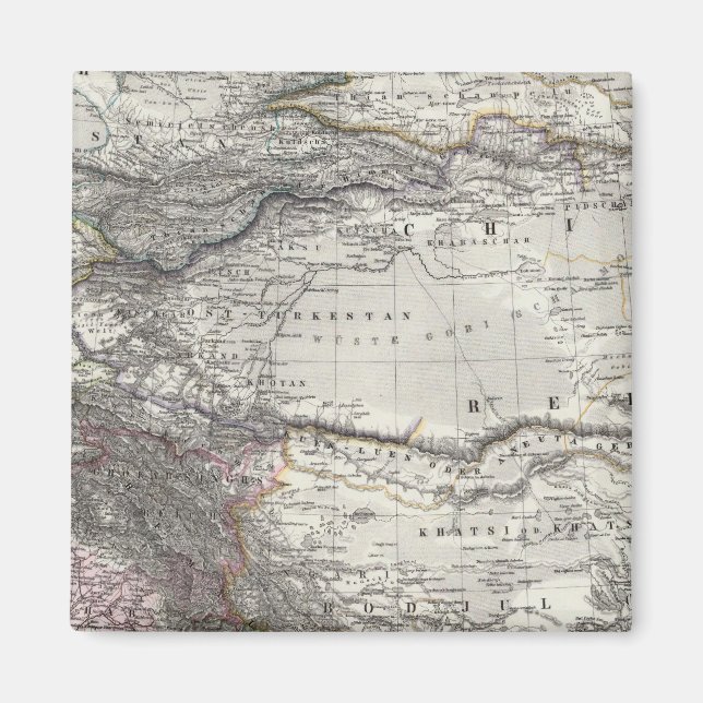 Indien und China Magnet (Vorne)