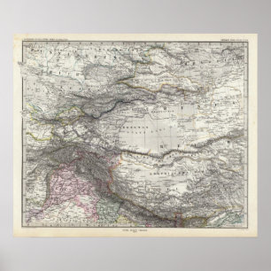 Indien und China Poster