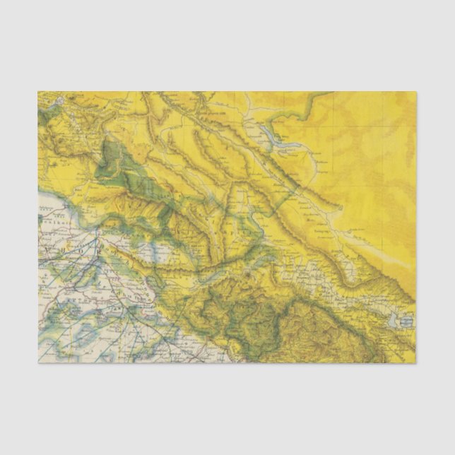 Indien und Pakistan Seidenpapier (Vorderseite)