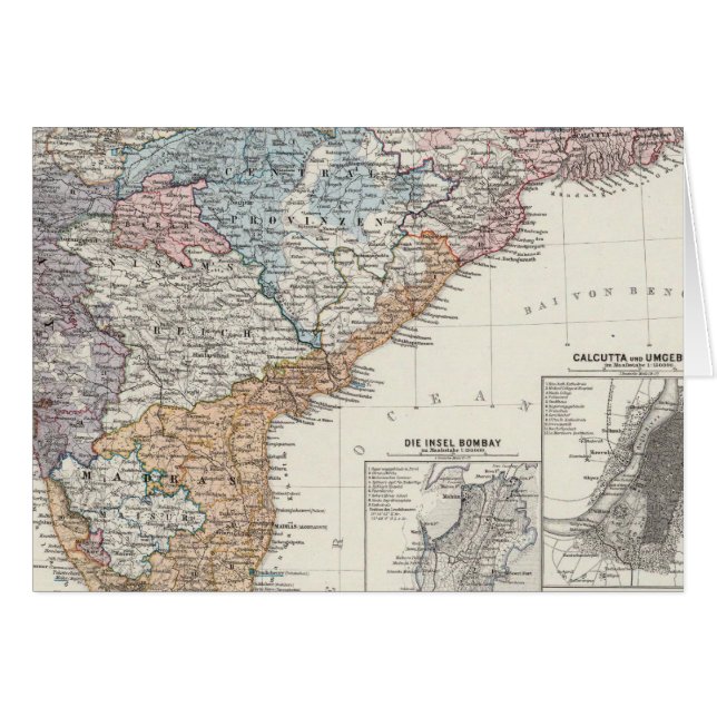 Indien und Zentralasien (Vorderseite (Horizontal))