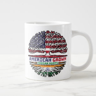 Indien USA USA USA Staaten Tree Jumbo-Tasse