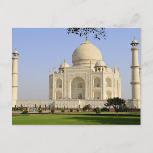Indien, Uttar Pradesh, Agra. Der Taj 7 Postkarte