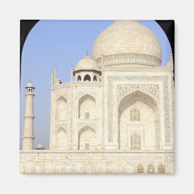 Indien, Uttar Pradesh, Agra. Taj 2 Magnet (Vorne)
