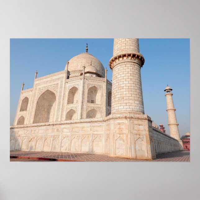 Indien, Uttar Pradesh, Agra. Taj 4 Poster (Vorne)