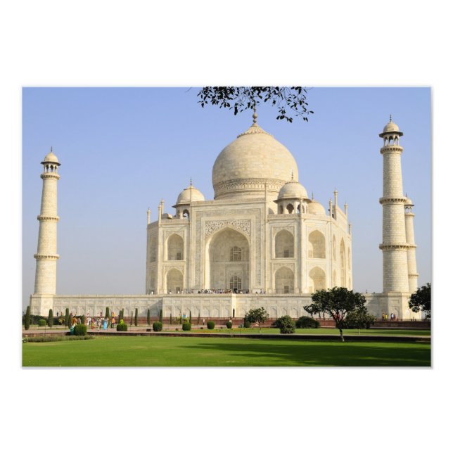 Indien, Uttar Pradesh, Agra. Taj 5 Fotodruck (Vorne)