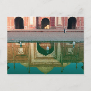 Indien, Uttar Pradesh, Agra. Zu den 2 Postkarte