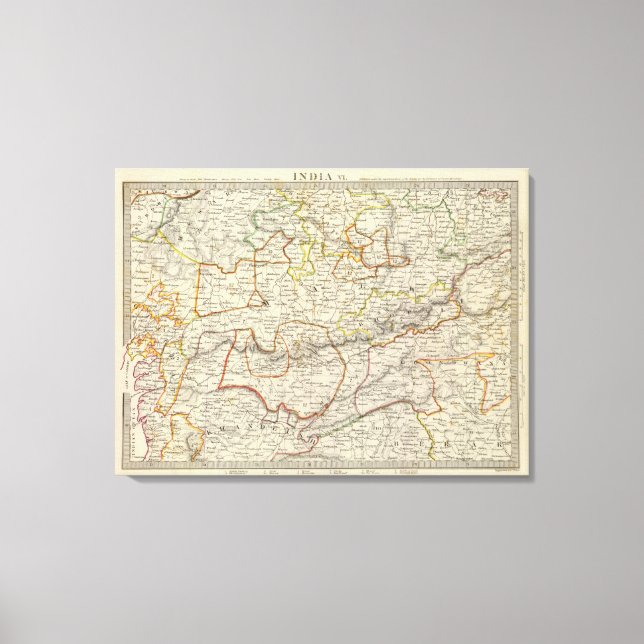 Indien VI Leinwanddruck (Vorderseite)