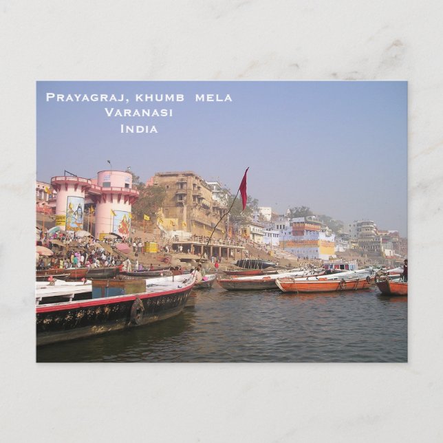 Indien Vintag Tourismus Reisen hinzufügen Postkarte (Vorderseite)