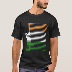 Indien Vintage Cricket-Weltmeisterschaft T-Shirt